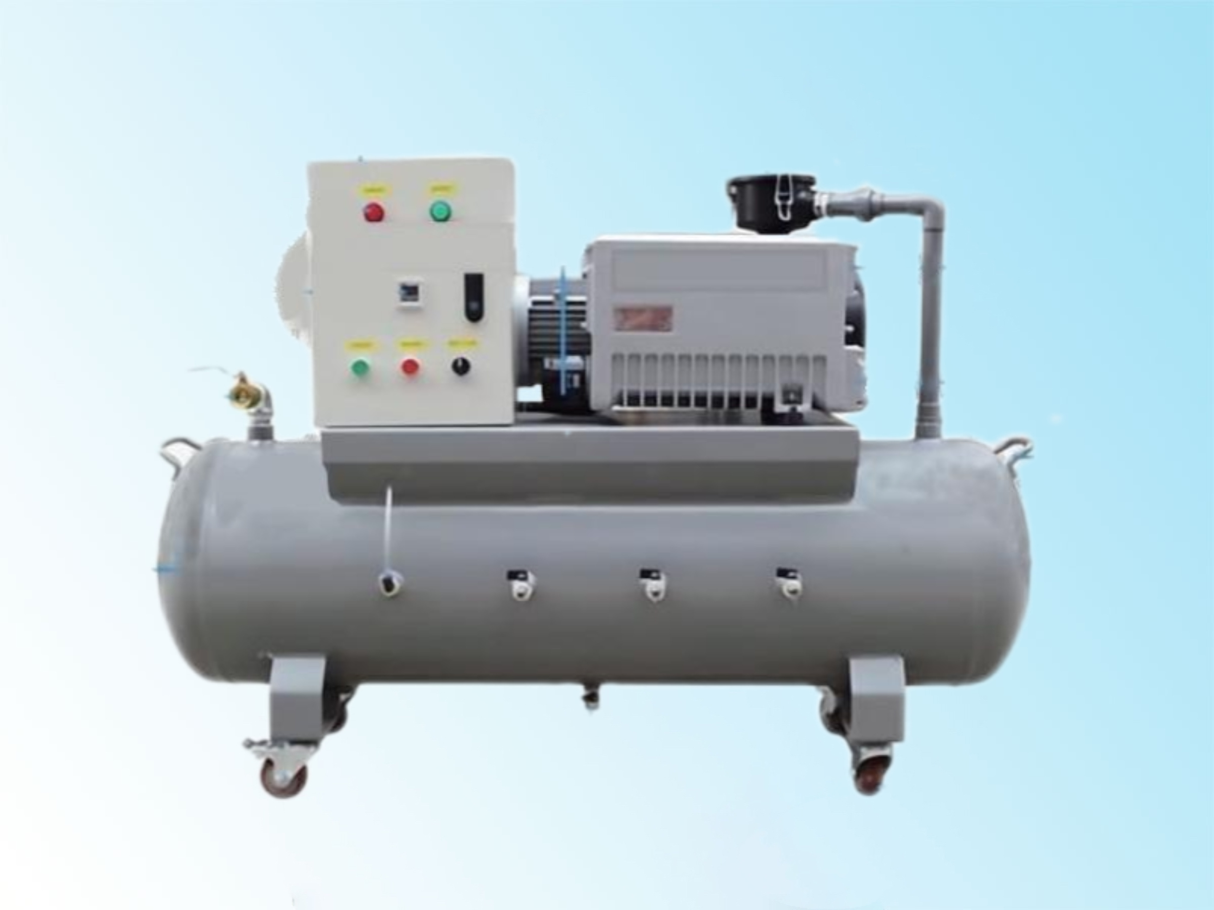 旋片撬装真空机组产品图