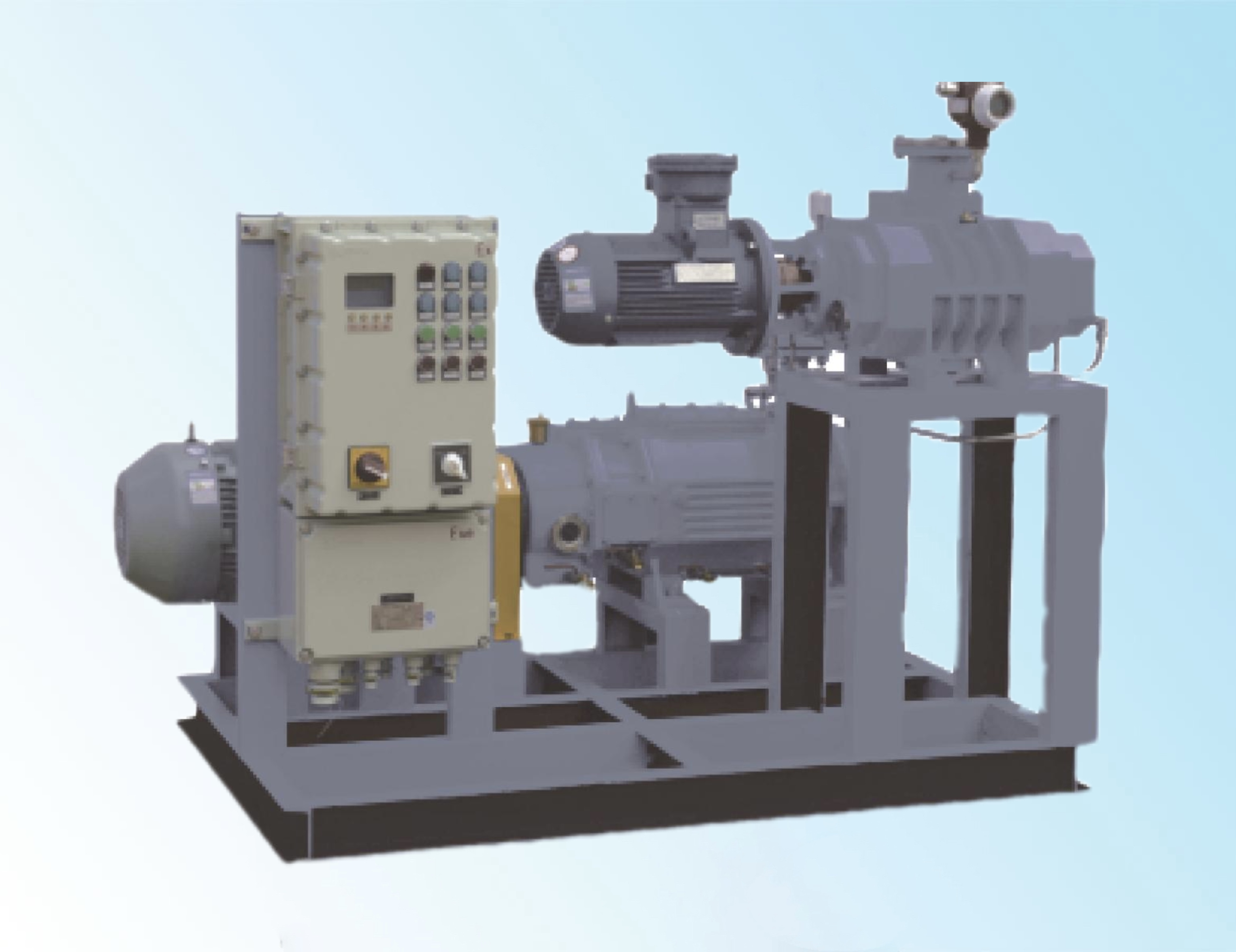 罗茨螺杆真空机组产品图